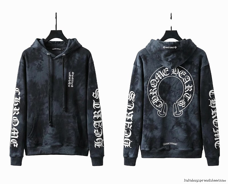 Chrome Hearts Dark Style Hoodie