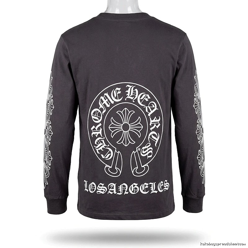 Chrome Hearts Print Dark Style Long-sleeve