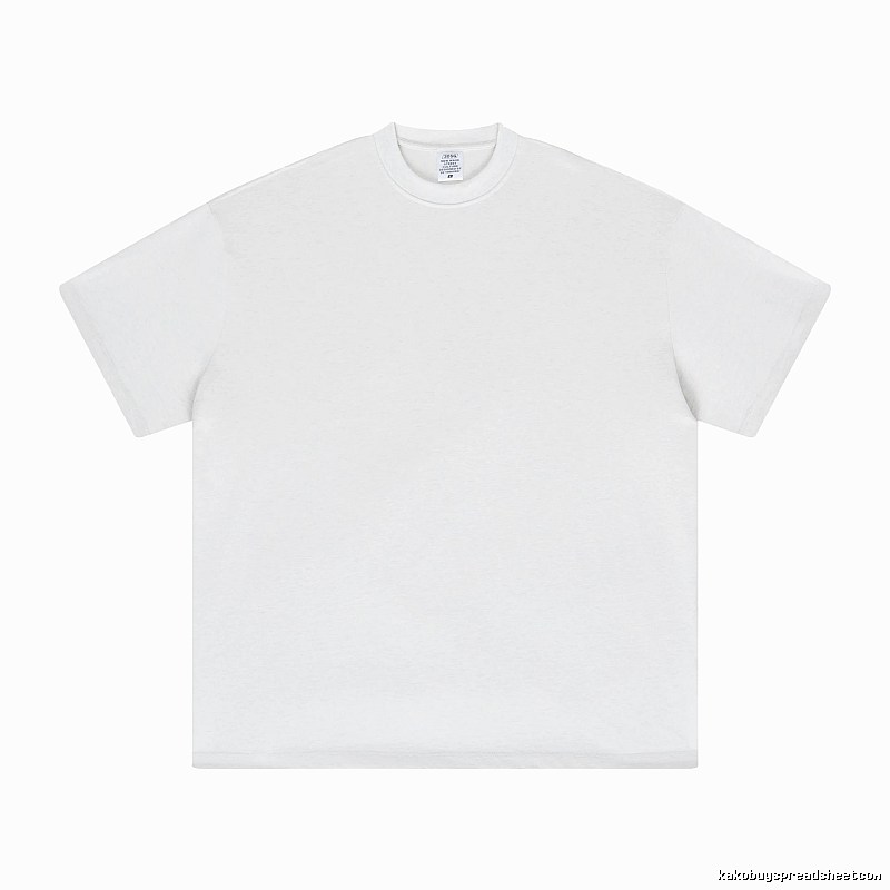 Classic Plain white T-shirt Minimal White Short for Daily Styling