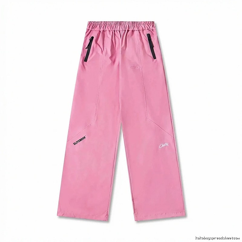 Corteiz Elitework Trendy and Cool Style Pink Pants