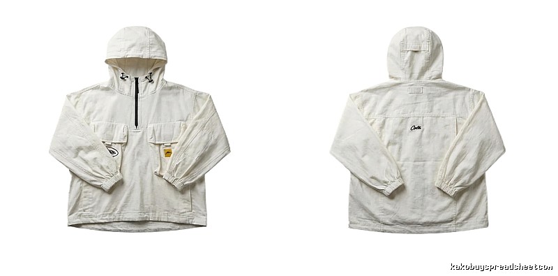 Corteiz Workwear Style White Jacket