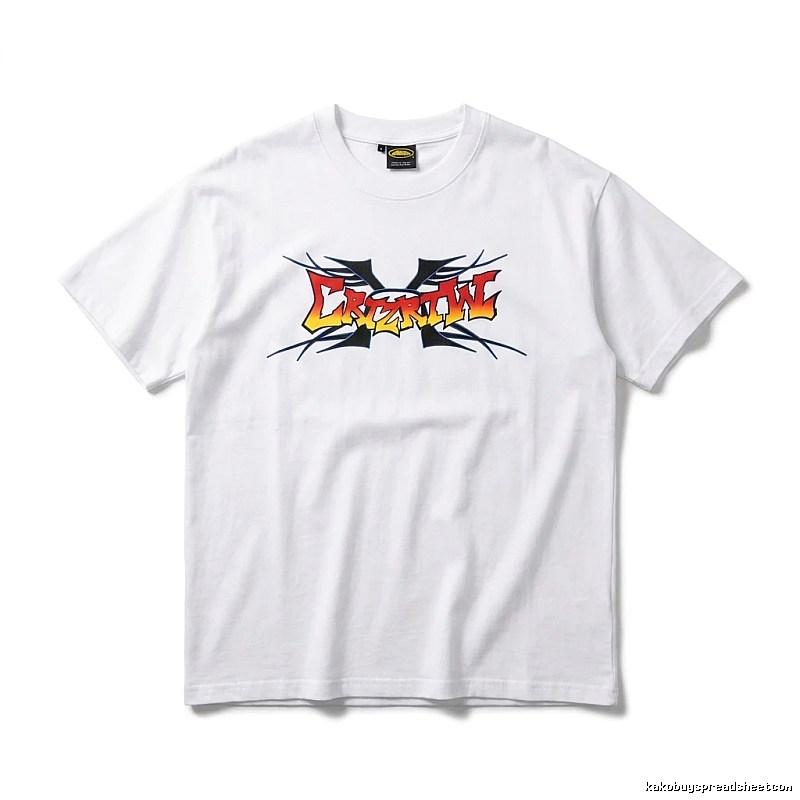 Corteiz X Series Trendy and Cool Style White T-shirt