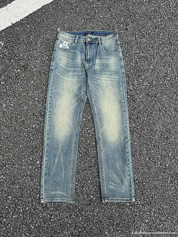 Daily Straight Jeans - Faded Blue
