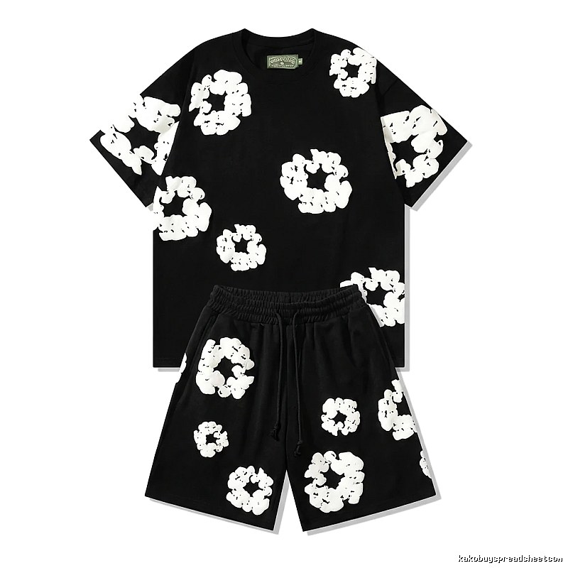 DENIM TEARS Printed Casual Style Set
