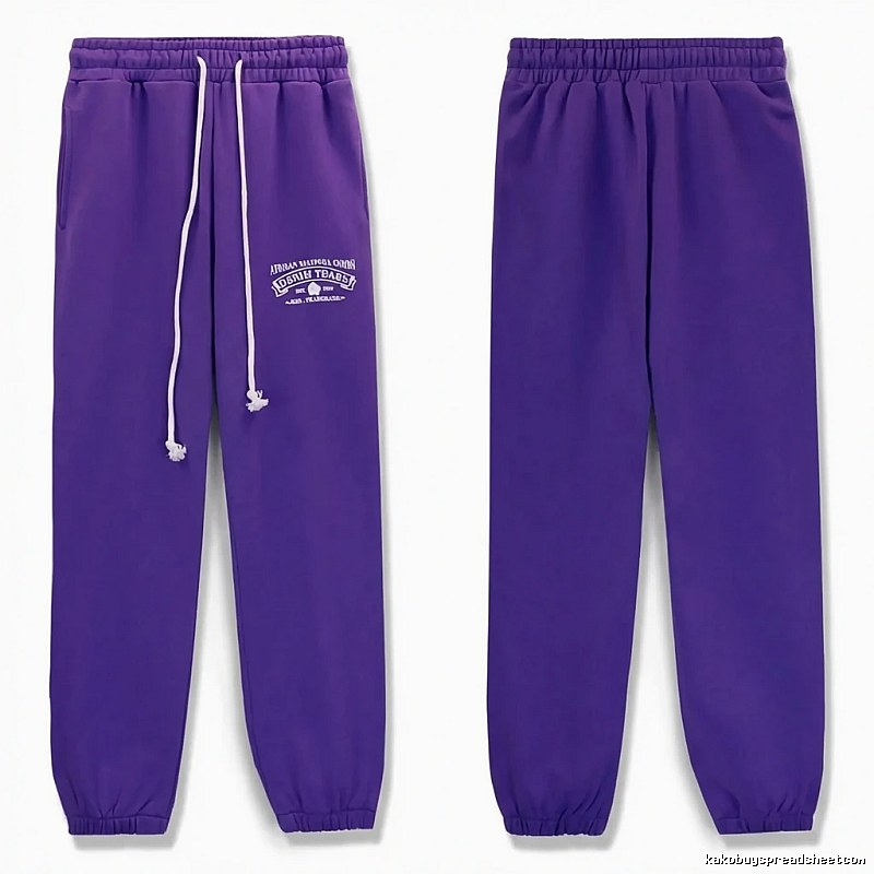 DENIM TEARS Purple Casual Pants