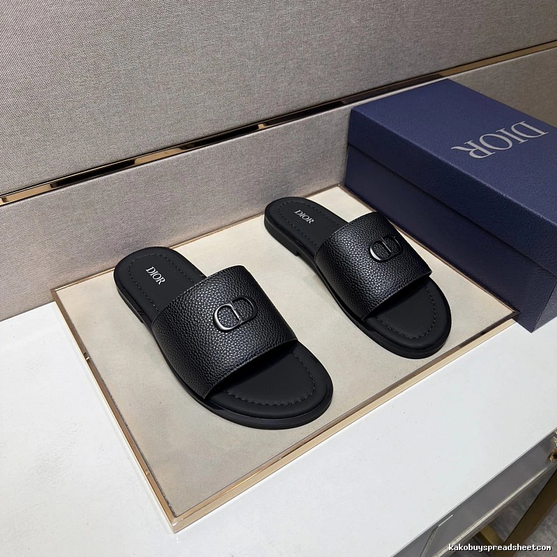 Dior Classic CD Minimalist Black Slides