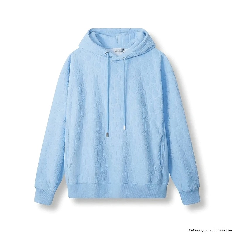Dior's classic light blue hoodie
