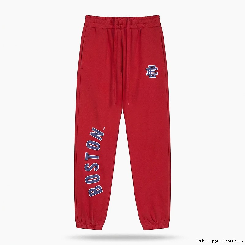 Eric Emanuel American Retro Red Sweatpants