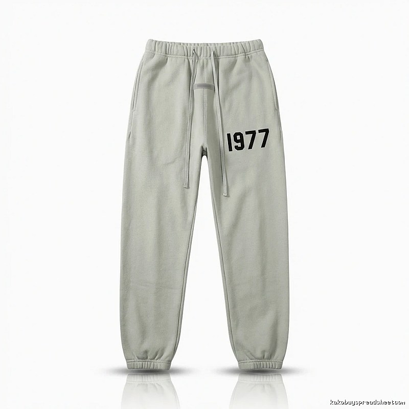 ESSENTIALS 1977 Casual Style Light Gray Sweatpants