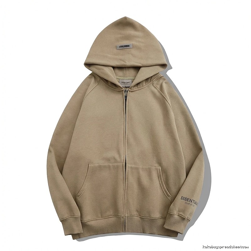 ESSENTIALS Basic Khaki Sweatshirt