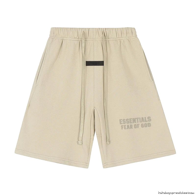ESSENTIALS casual khaki shorts