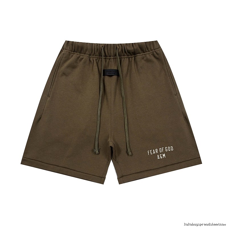 ESSENTIALS Casual Khaki Shorts