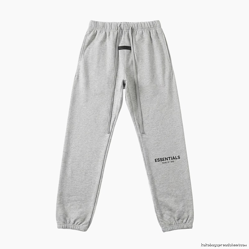 ESSENTIALS casual light gray sweatpants