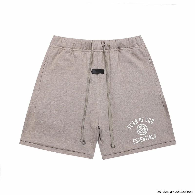 ESSENTIALS casual style light gray shorts