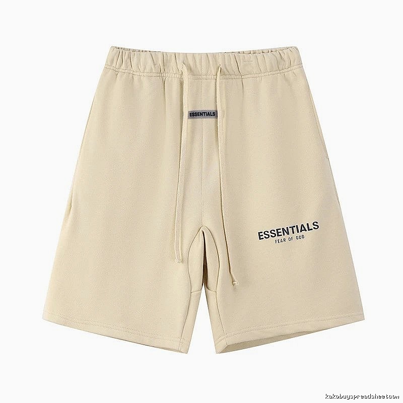 ESSENTIALS minimalist style beige shorts