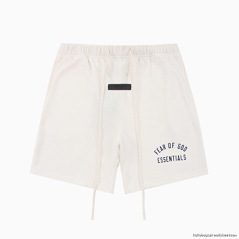 ESSENTIALS minimalist style white shorts