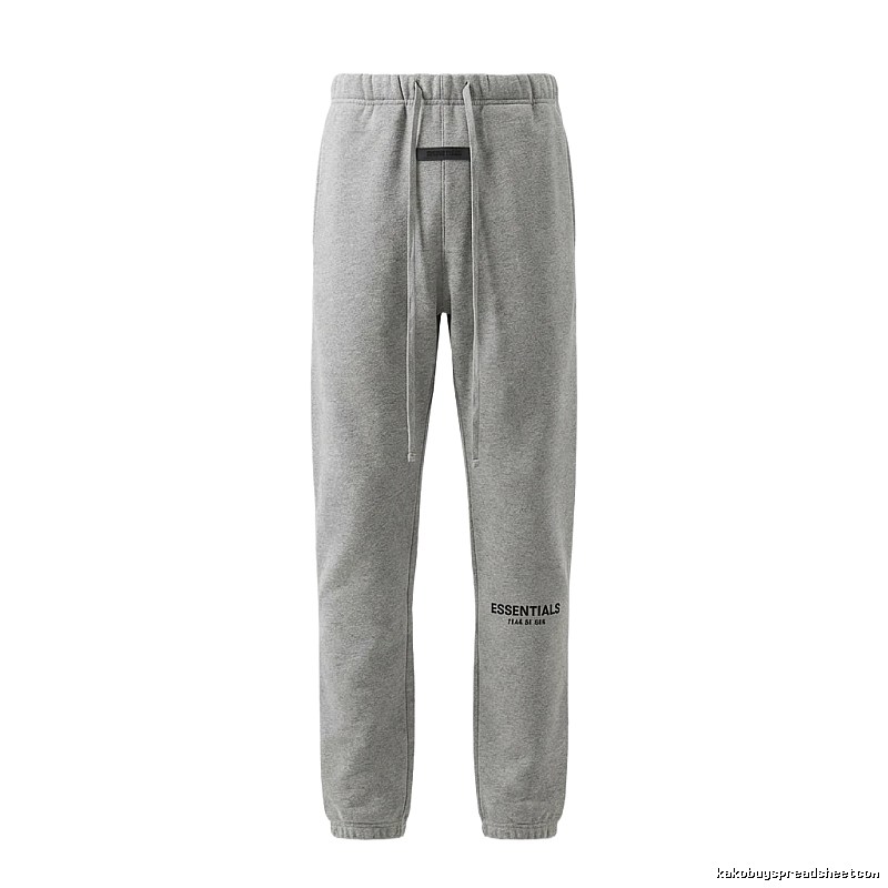 ESSENTIALS Simple Grey Sweatpants