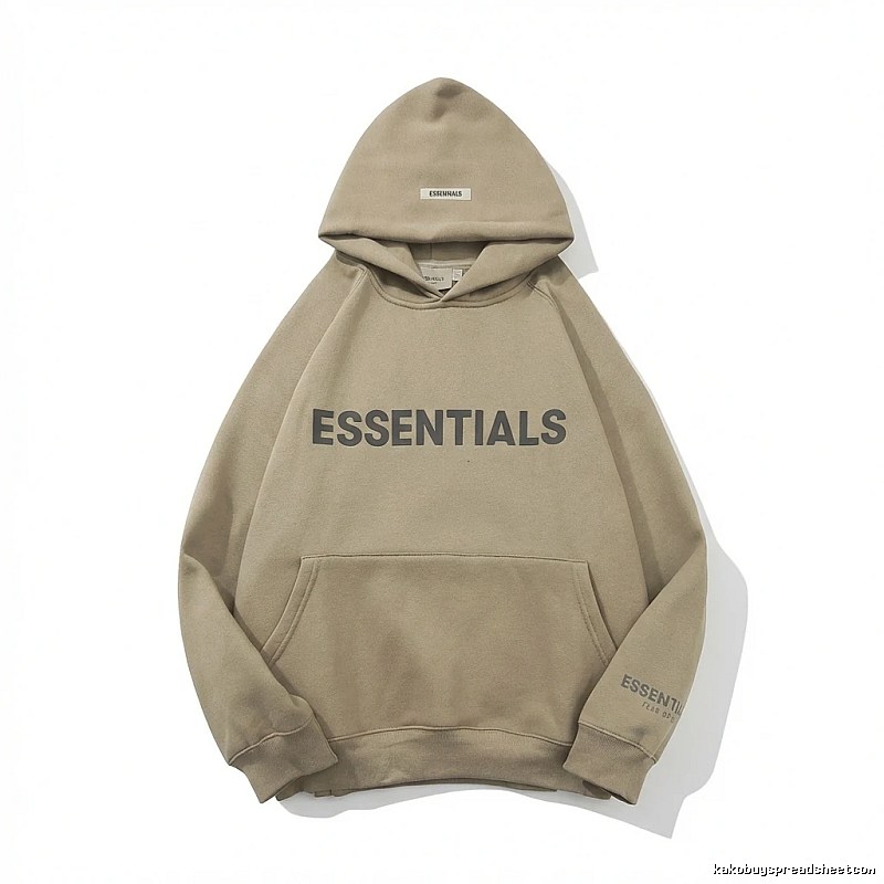 ESSENTIALS Simple Style Khaki Sweatshirt