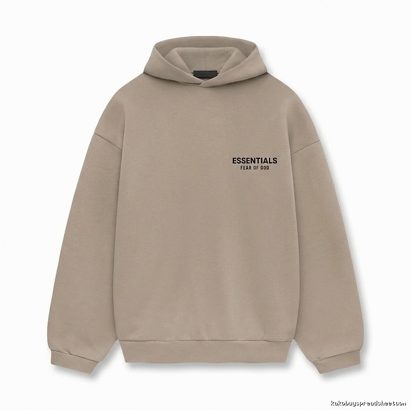 ESSENTIALS Simple Style Khaki Sweatshirt
