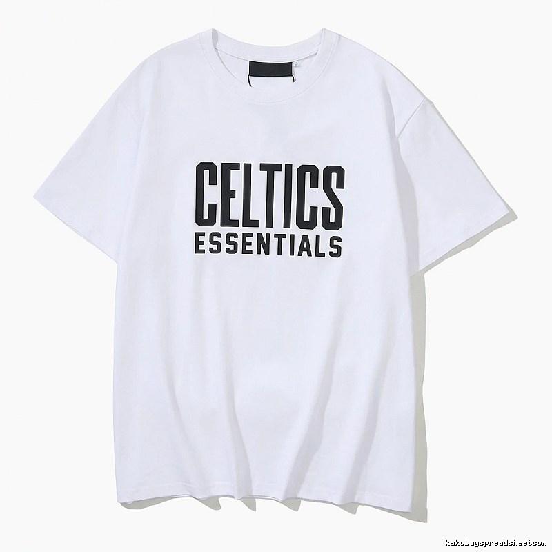 ESSENTIALS Simple Style White T-shirt