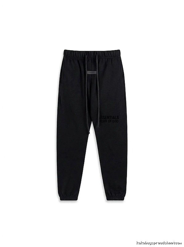 Essentials trendy and cool style black sweatpants
