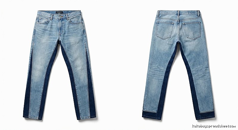 Gallery Dept. Color - Blocked Retro - Style Jeans