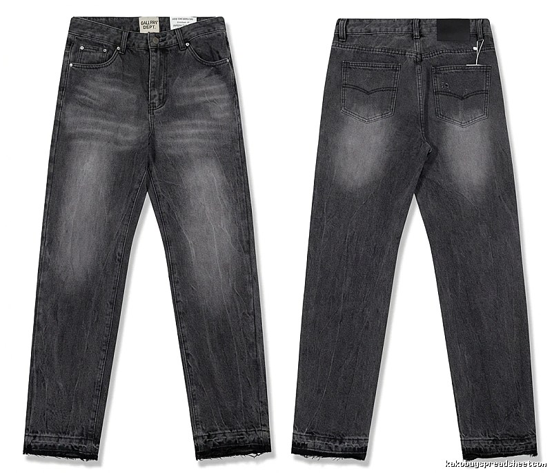 Gallery Dept. Distressed Black Jeans