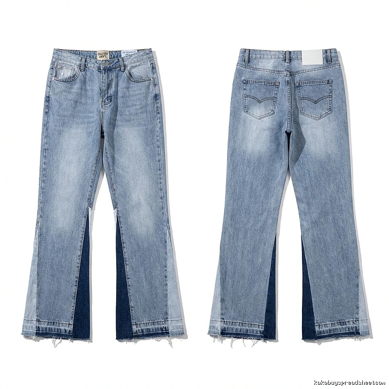 Gallery Dept. distressed light blue jeans