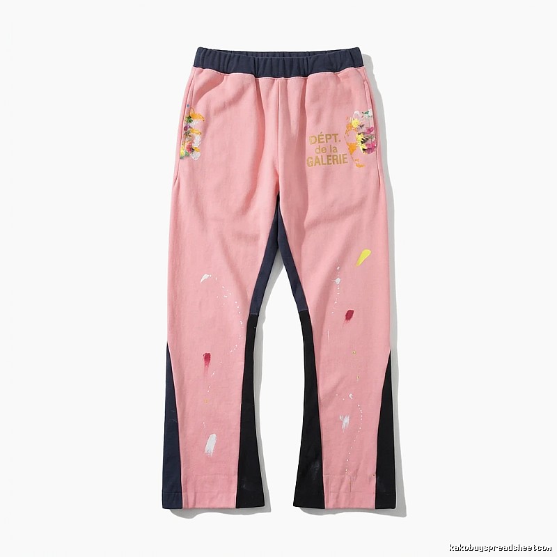 Gallery Dept Graffiti Art Style Pink Pants