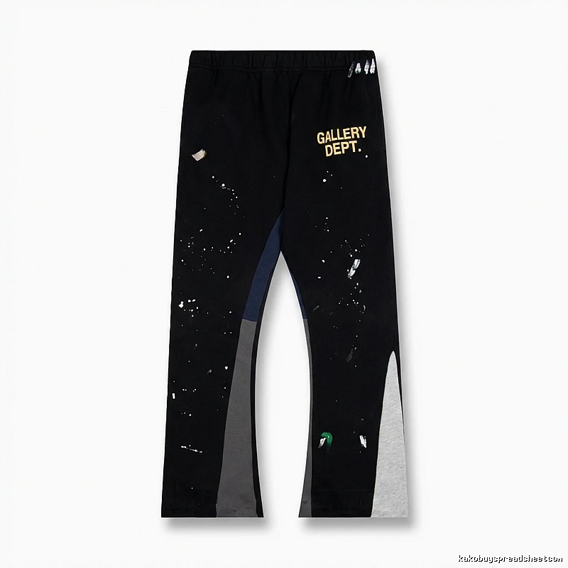 Gallery Dept Graffiti Style Black Trousers