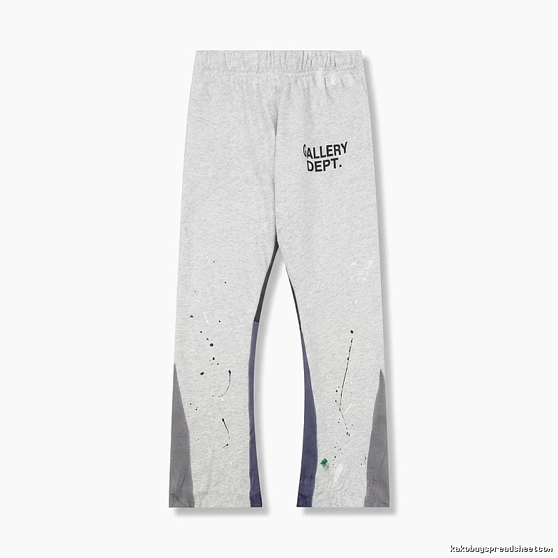 Gallery Dept Graffiti-style Grey Long Pants