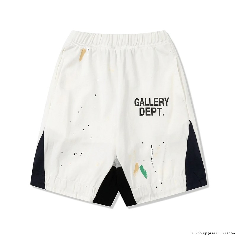 Gallery Dept Graffiti-style White Shorts