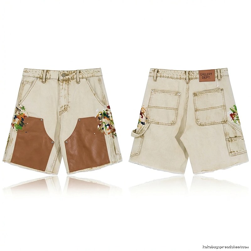 Gallery Dept Retro Style Beige Shorts