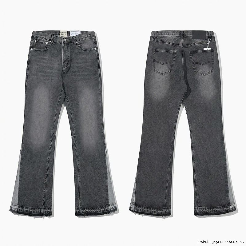 Gallery Dept Retro Style Black and Grey Jeans