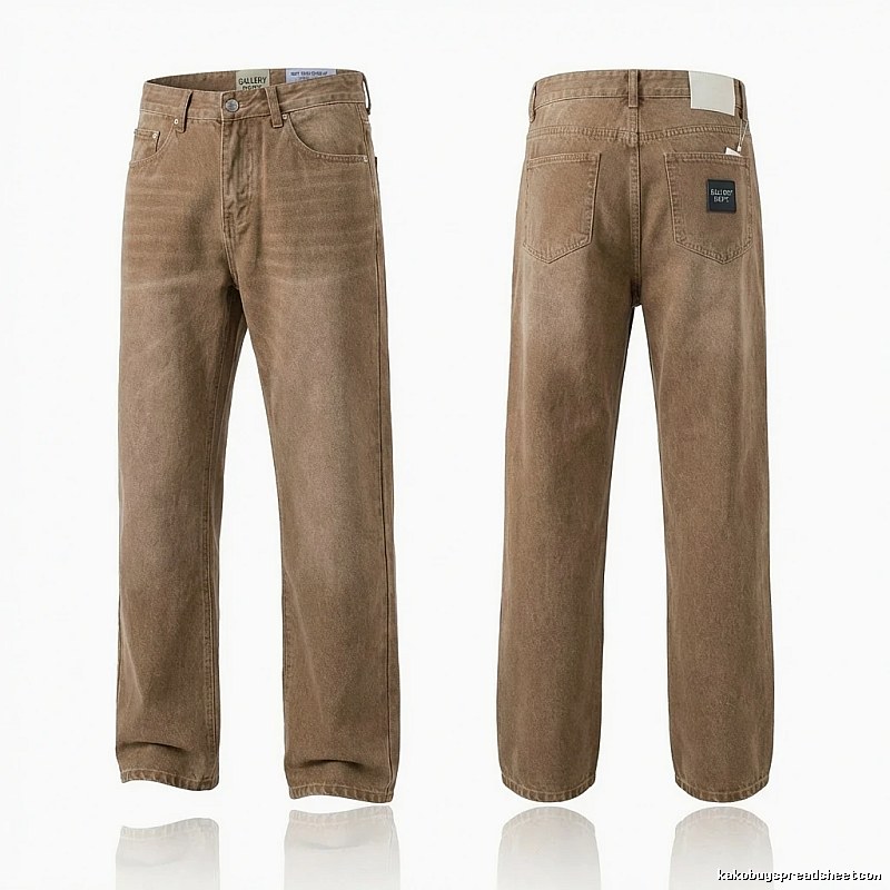 Gallery Dept retro style khaki jeans