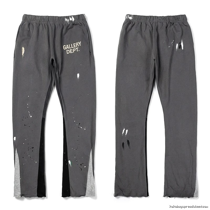 Gallery Dept Ripped Grey Sweatpants