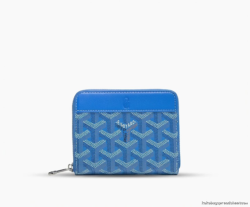 Goyard classic blue wallet