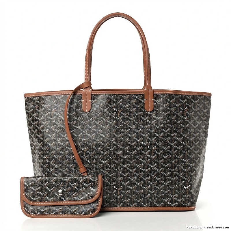 GOYARD classic monogram tote bag