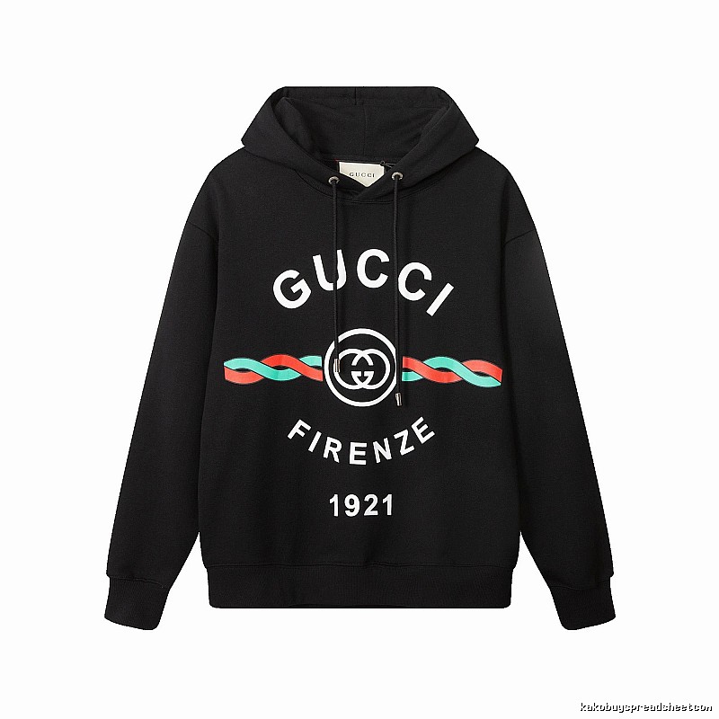 Gucci Hoodie with Black Hoodie with Gucci Firenze