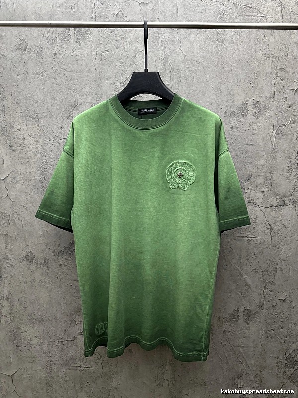 Gucci retro-style green T-shirt