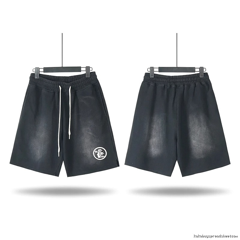 Hellstar dark style black shorts