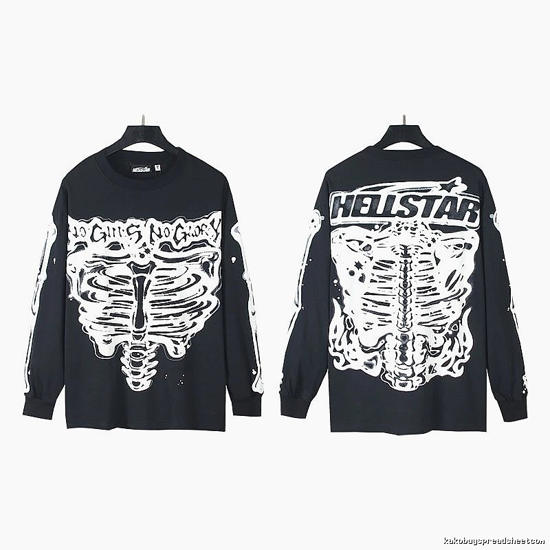 Hellstar Skeleton Dark Style Long-sleeve