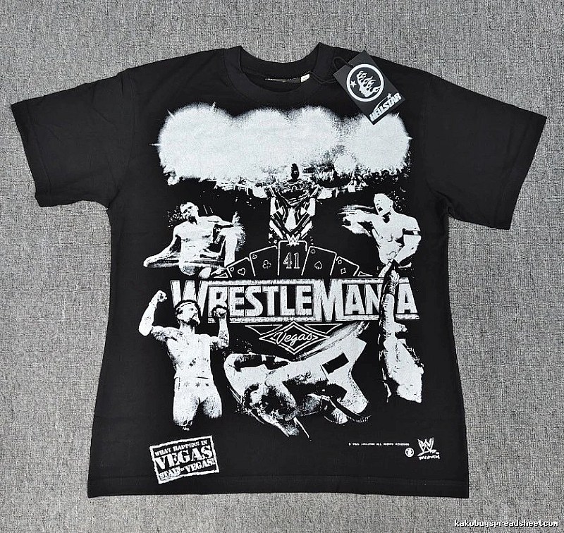 Hellstar WrestleMania Street Style Black T-Shirt