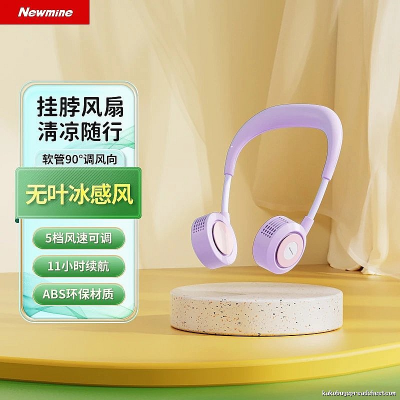 Honeywell Commuter Cooling Kids Neck Fan Lavender