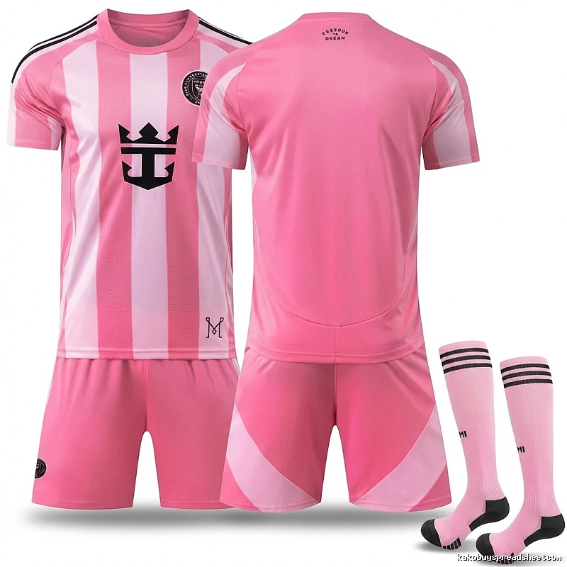 Inter Miami pink sports suit