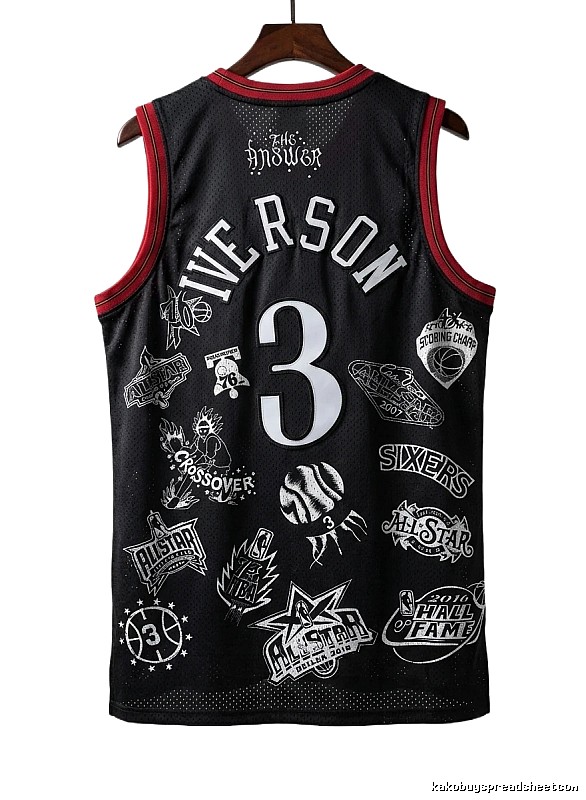 Iverson series black trendy brand vest