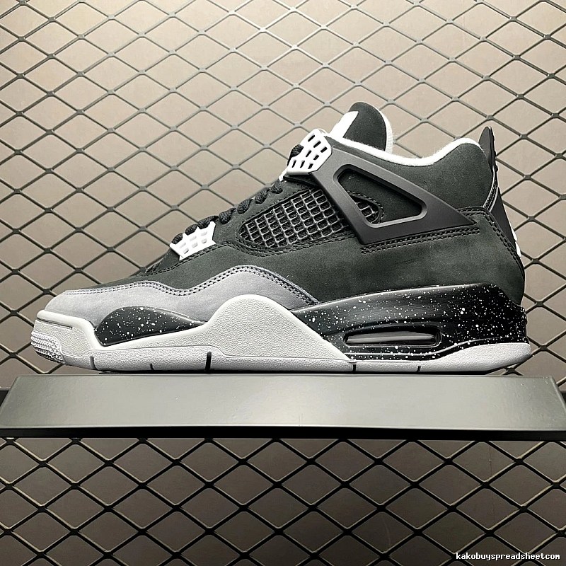 Jordan Black and Gray Color-Blocked Panels Basketball High-Tops