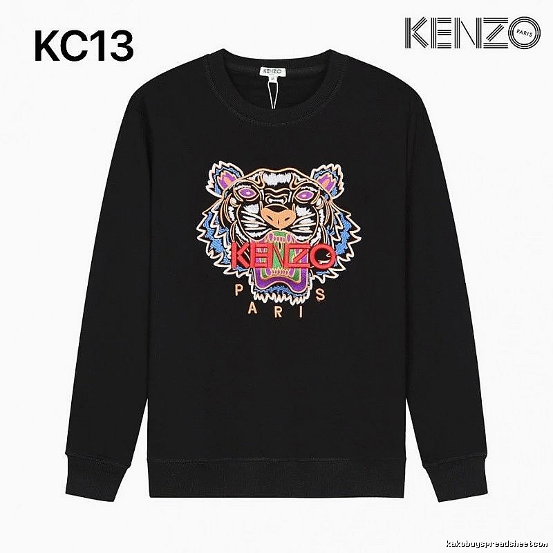 Kenzo Style Kc13 Tiger SweatShirt Sport Casual Graphic