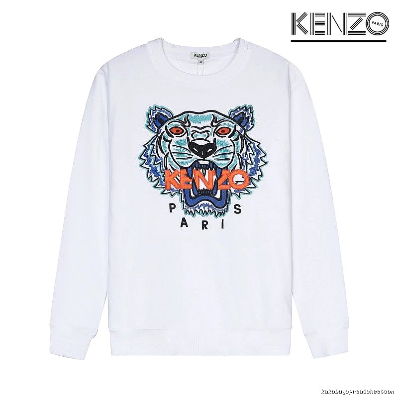 Kenzo Style Kc16 Tiger SweatShirt Coffee Run Graphic