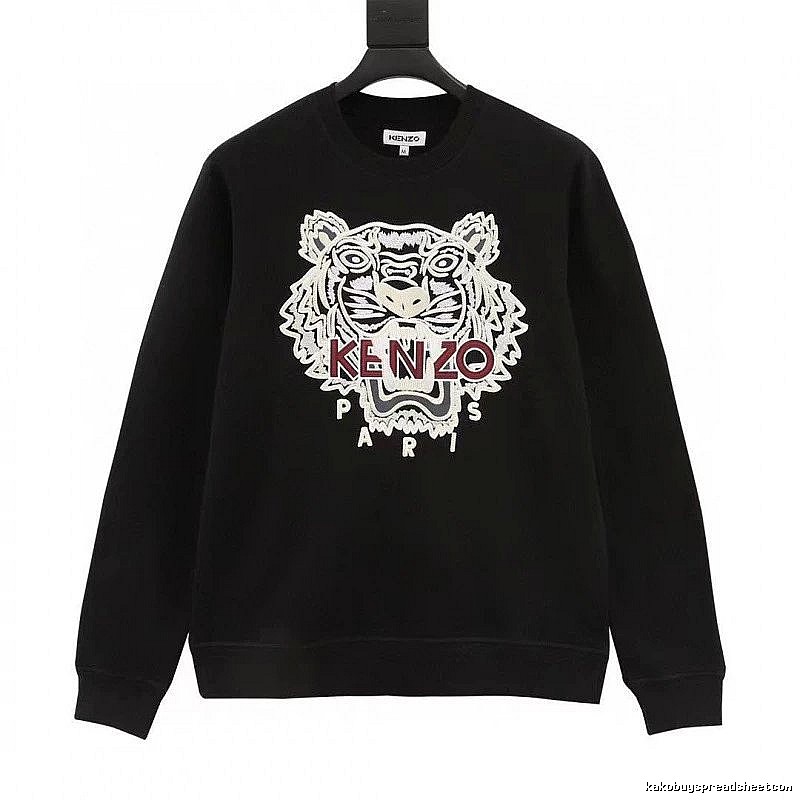 Kenzo Style Kc53 Tiger SweatShirt Warm Weather Graphic